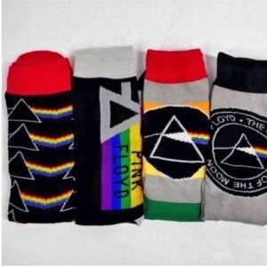 Pink Floyd Men's Colorful Graphic Socks